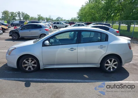 2012 Nissan Sentra 2.0 Sr from USA, damaged, VIN 3N1AB6AP5CL763977